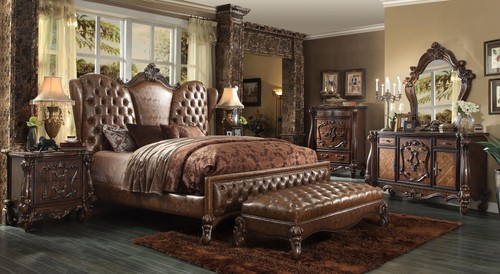 Chesterfield leather bed beds - chesterfield,
