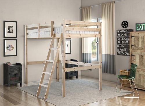 Loft bunkbed double - double, 6