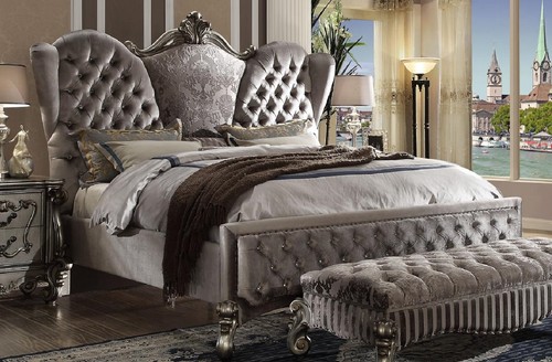 Bed upholstered - bed,