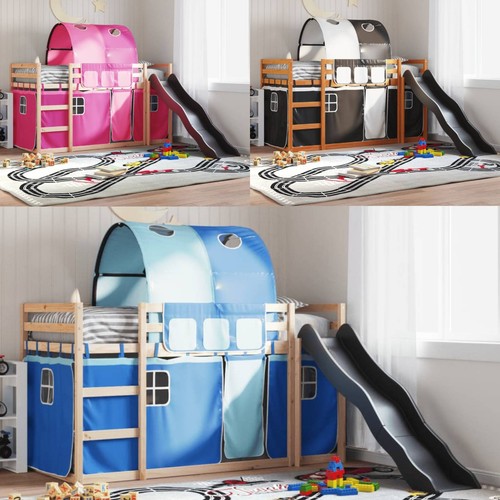 Bunk bed with slide loft - bunk,