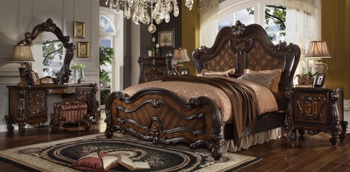 Chesterfield double bed - double,