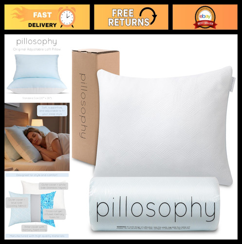 Adjustable loft pillow - adjustable,