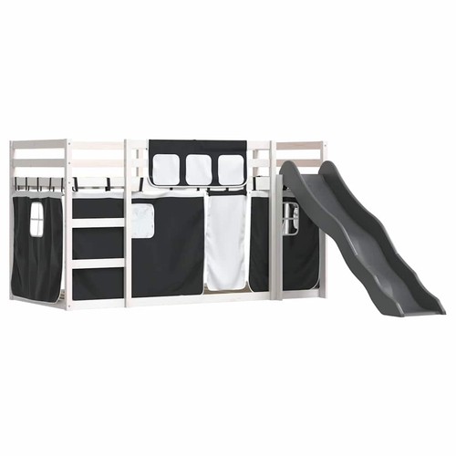 Bunk bed with slide - slide, and